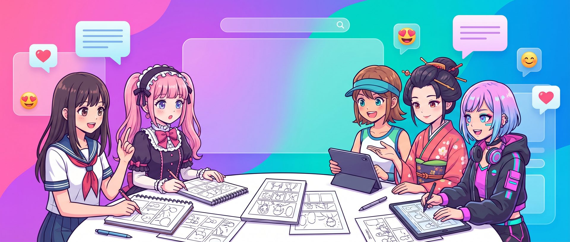 tx溏心漫画二次元漫画社区主视觉横幅